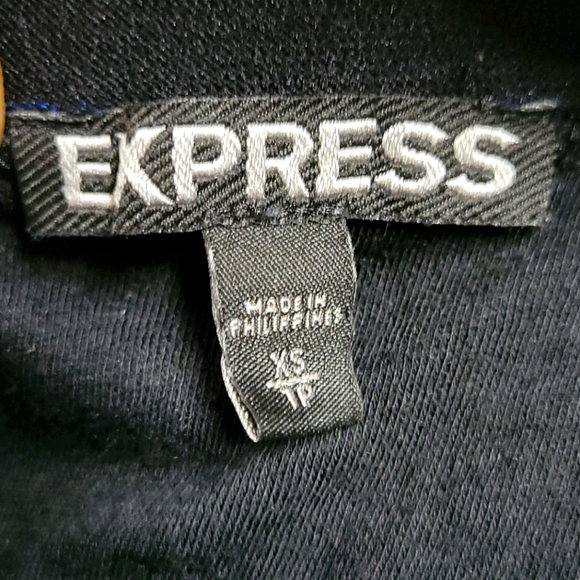 Express High Waisted Jersey Wrap Mini Skirt - Picture 4 of 4